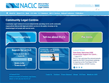 Tablet Screenshot of naclc.org.au